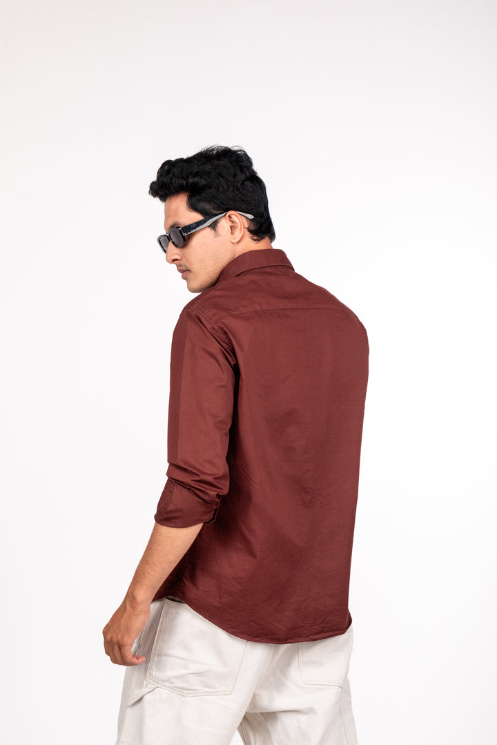 Hickory Twill Solid Shirt