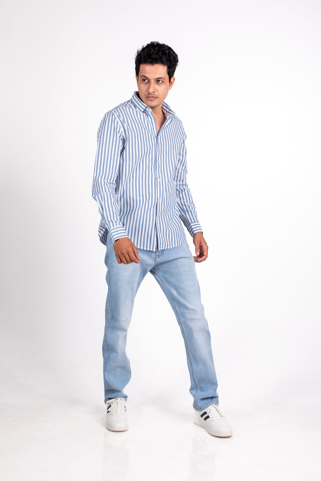 Stone Blue Awning Striped Shirt