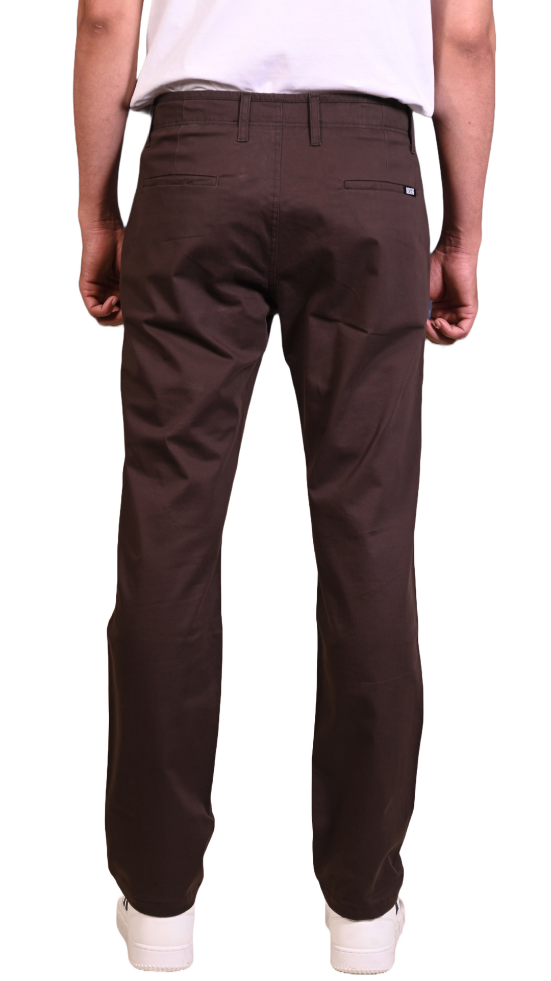 Brown Cotton Chinos